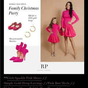 Pink Rachel Parcell Bubble Hem Dress - Toddle Size 3